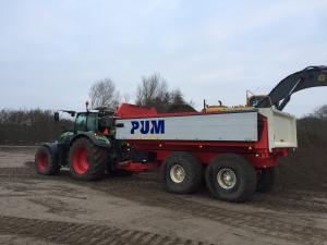 Natuur maken in Noordwijk - Fendt 720 + Beco Maxxim 240